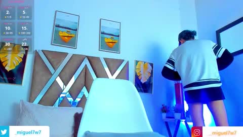 miguel tomorrow from 200 pm Colombia to 1000 pm online show from December 17, 7:42 pm