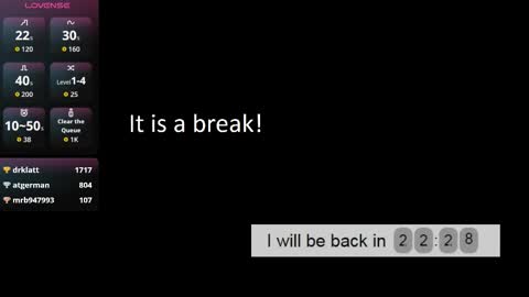 Adam online show from December 13, 7:53 pm
