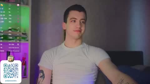 Snapshot of adampolerno chatting on March 10, 11:34 am Hi Im Adam Glad to see u here 3 And its my first day online show from March 10, 11:34 am