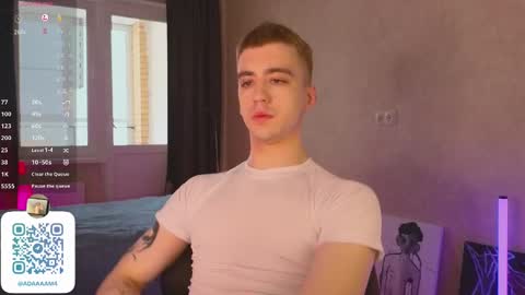 Snapshot of adampolerno chatting on January 9, 9:48 am Hi Im Adam Glad to see u here 3 And its my first day online show from January 9, 9:48 am