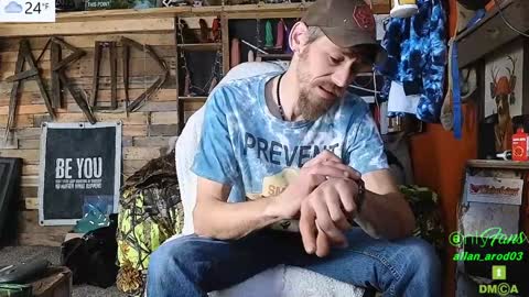 Allan arod online show from January 3, 8:54 pm