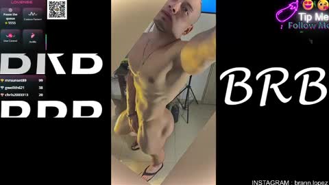 Instagram             twitter BRAN LOPEZ  online show from May 27, 3:36 am
