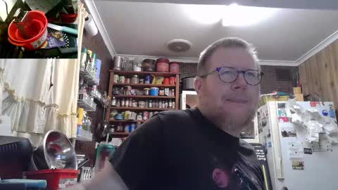 Snapshot of cookieliquor chatting on October 8, 6:56 pm Cookie - I do cooking streams occasionally. Next stream  online show from October 8, 6:56 pm