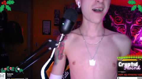 CryptidTwink online show from December 24, 4:55 am