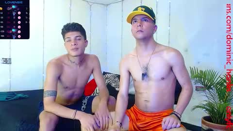 Snapshot of dominic_hanks chatting on January 24, 4:48 am DOMINIC AND ANDREW online show from January 24, 4:48 am