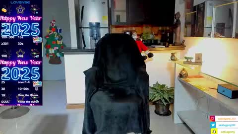 SANTI  independent model online show from December 5, 3:24 am