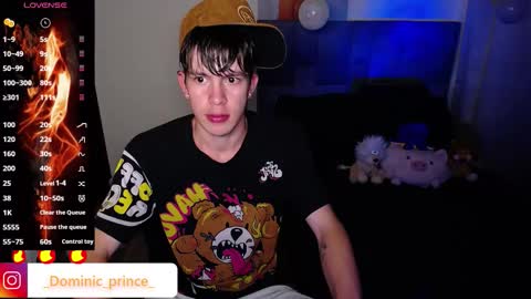 DOMINIC PRINCE   online show from November 19, 11:15 pm