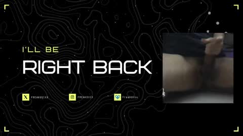 Snapshot of freakovix chatting on March 9, 9:25 pm FreakoVix      online show from March 9, 9:25 pm