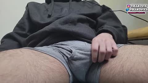 Snapshot of freakovix chatting on December 15, 2:52 am FreakoVix      online show from December 15, 2:52 am