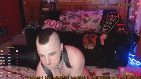 Gage Allin AKA Alpha Pussy online show from March 9, 5:11 am