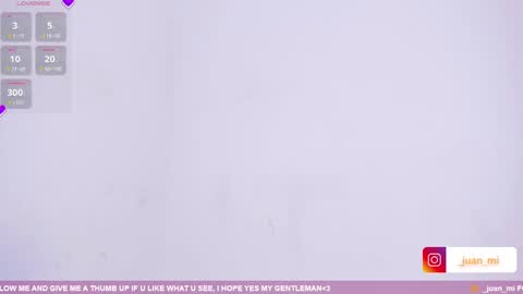 Snapshot of juanmiiss chatting on October 27, 11:01 am Juan Miguel online show from October 27, 11:01 am