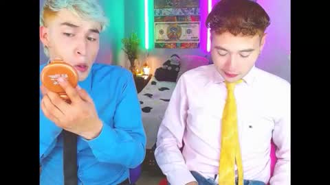 SANTI  AND JORDAN online show from October 26, 1:40 am