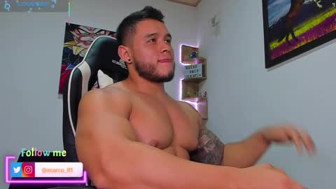 Snapshot of marco_diaz1 chatting on October 25, 2:13 am Marco Diaz online show from October 25, 2:13 am