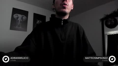 Snapshot of matteo_simpson chatting on December 29, 3:03 pm Matteo simpson online show from December 29, 3:03 pm