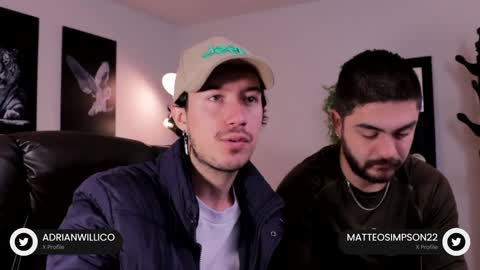 Snapshot of matteo_simpson chatting on January 22, 2:56 pm Matteo simpson online show from January 22, 2:56 pm