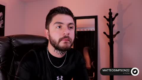Snapshot of matteo_simpson chatting on January 26, 11:50 pm Matteo simpson online show from January 26, 11:50 pm