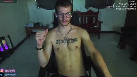 Snapshot of mickey_pict chatting on January 2, 6:29 am Mickey online show from January 2, 6:29 am