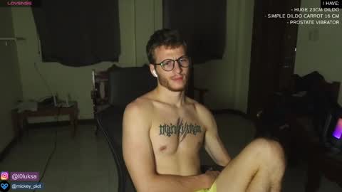 Snapshot of mickey_pict chatting on January 27, 2:02 pm Mickey online show from January 27, 2:02 pm