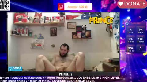 BISEXPRINCE777 online show from July 1, 3:40 am