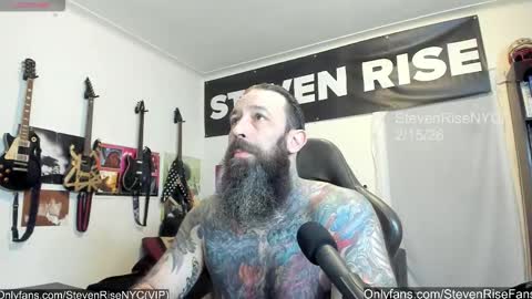 StevenRiseNYC online show from February 15, 11:40 am