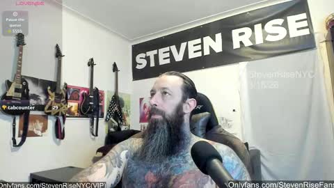 StevenRiseNYC online show from March 18, 12:19 pm