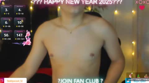 Snapshot of teddy_cowboy chatting on December 31, 5:22 am  Follow me on Twitter boys ryder and instagram teddyscoot 12  online show from December 31, 5:22 am