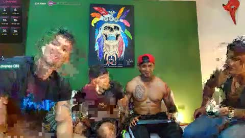 Snapshot of the_golden_boys chatting on October 7, 1:43 am SCOTT  THEO  KAMERON  GENDERSON online show from October 7, 1:43 am