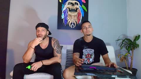 Snapshot of the_golden_boys chatting on December 13, 3:38 am SCOTT  THEO  KAMERON  GENDERSON online show from December 13, 3:38 am