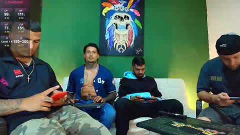 Snapshot of the_golden_boys chatting on October 28, 12:24 am SCOTT  THEO  KAMERON  GENDERSON online show from October 28, 12:24 am