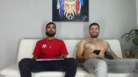 Snapshot of the_golden_boys chatting on December 27, 4:47 am SCOTT  THEO  KAMERON  GENDERSON online show from December 27, 4:47 am