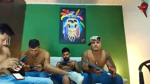 Snapshot of the_golden_boys chatting on September 27, 3:37 am SCOTT  THEO  KAMERON  GENDERSON online show from September 27, 3:37 am