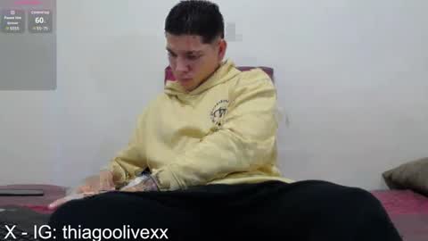 Snapshot of thiago_hot_boy chatting on February 14, 9:03 am Thiago independent model online show from February 14, 9:03 am