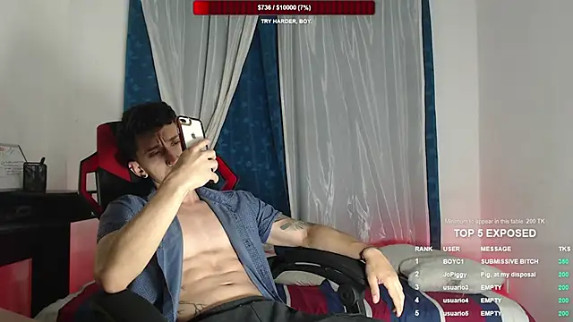 stevenSEX123 online show from February 3, 3:15 am