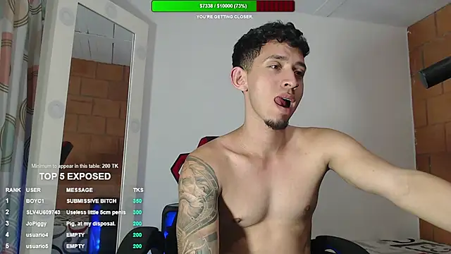 stevenSEX123 online show from June 14, 2:24 am