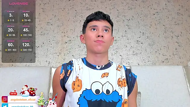 Angel esteban fx online show from December 5, 3:37 am