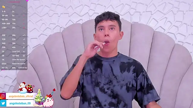 Angel esteban fx online show from December 4, 3:48 am