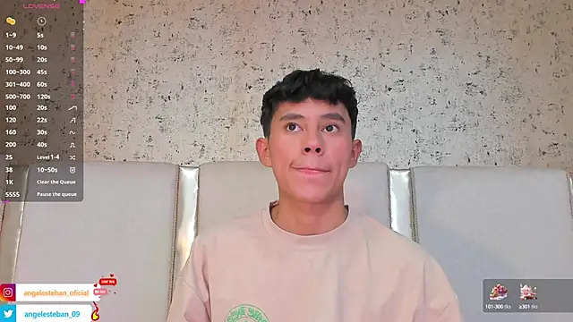 Angel esteban fx online show from February 20, 3:45 am