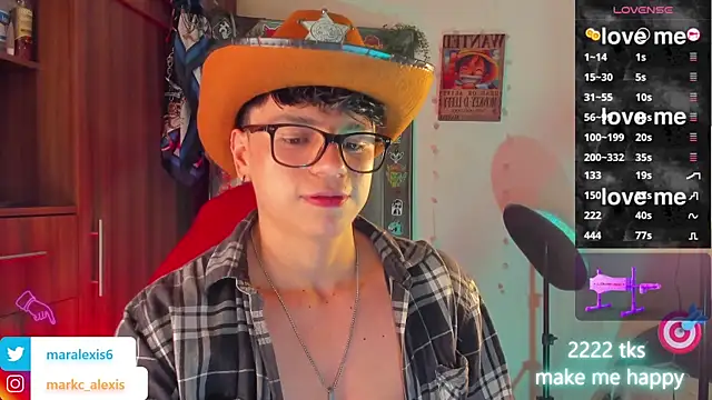 marckalexis online show from July 5, 12:03 am