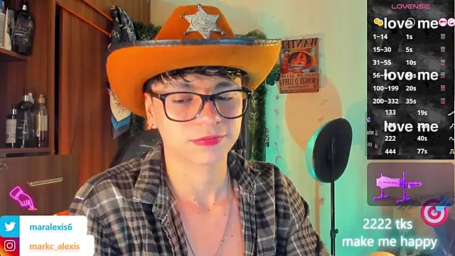 marckalexis online show from July 15, 8:59 pm