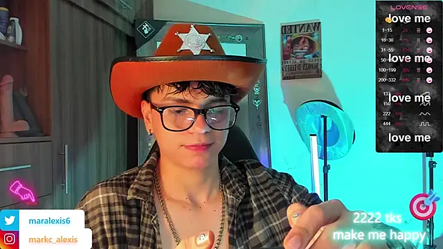 Snapshot of marckalexis chatting on January 9, 11:13 pm marckalexis online show from January 9, 11:13 pm