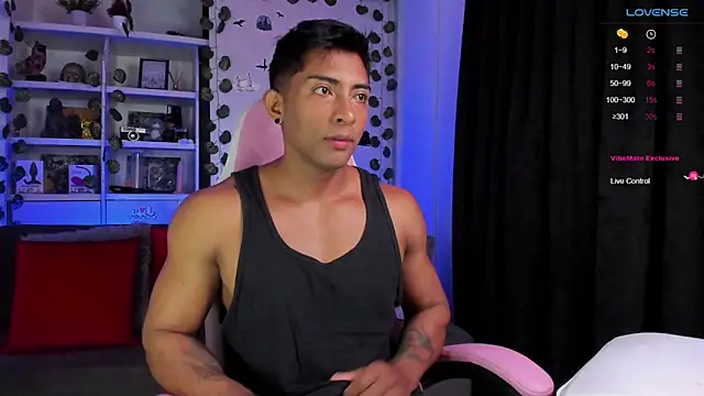 Couple muscle1 online show from January 13, 1:06 pm