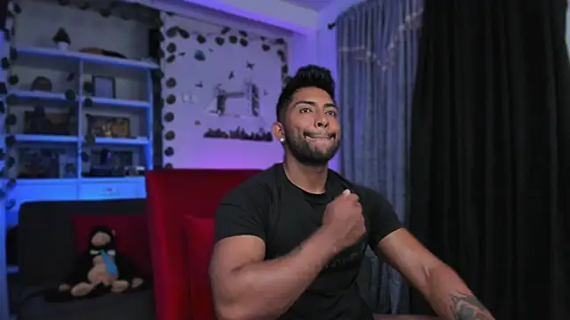 Couple muscle1 online show from October 22, 5:16 pm