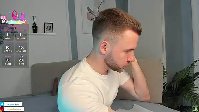 EnriqueBarberry online show from March 25, 12:20 pm