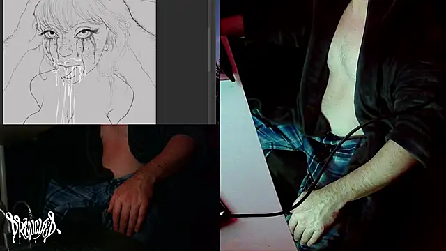 Snapshot of DrenchedArt chatting on December 12, 6:14 am DrenchedArt online show from December 12, 6:14 am