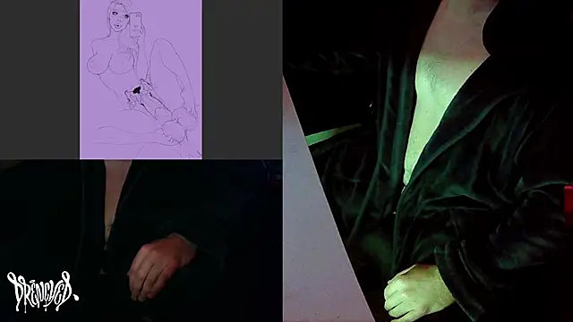 Snapshot of DrenchedArt chatting on December 10, 3:01 pm DrenchedArt online show from December 10, 3:01 pm