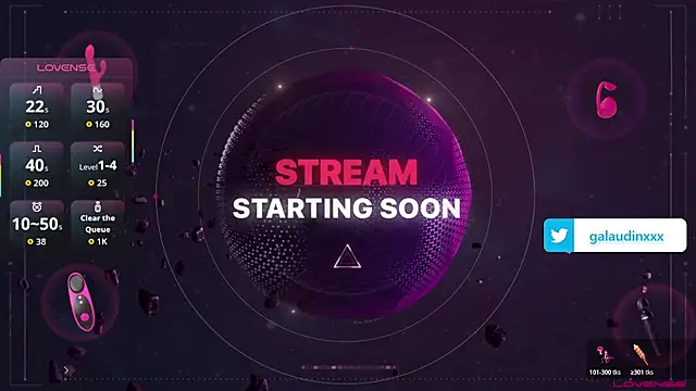 galaudin 3x  online show from November 6, 8:06 am