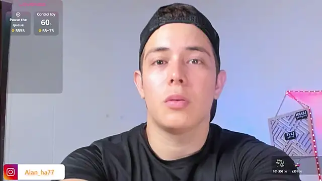 Alan hadid1 online show from February 14, 1:13 am