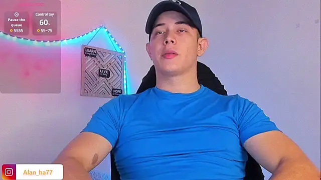 Alan hadid1 online show from March 6, 9:20 pm