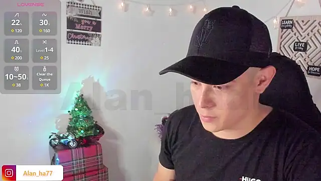 Alan hadid1 online show from December 21, 3:14 am