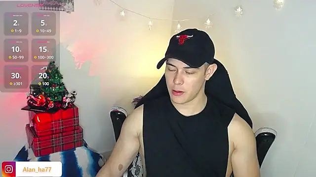 Alan hadid1 online show from December 28, 1:18 am